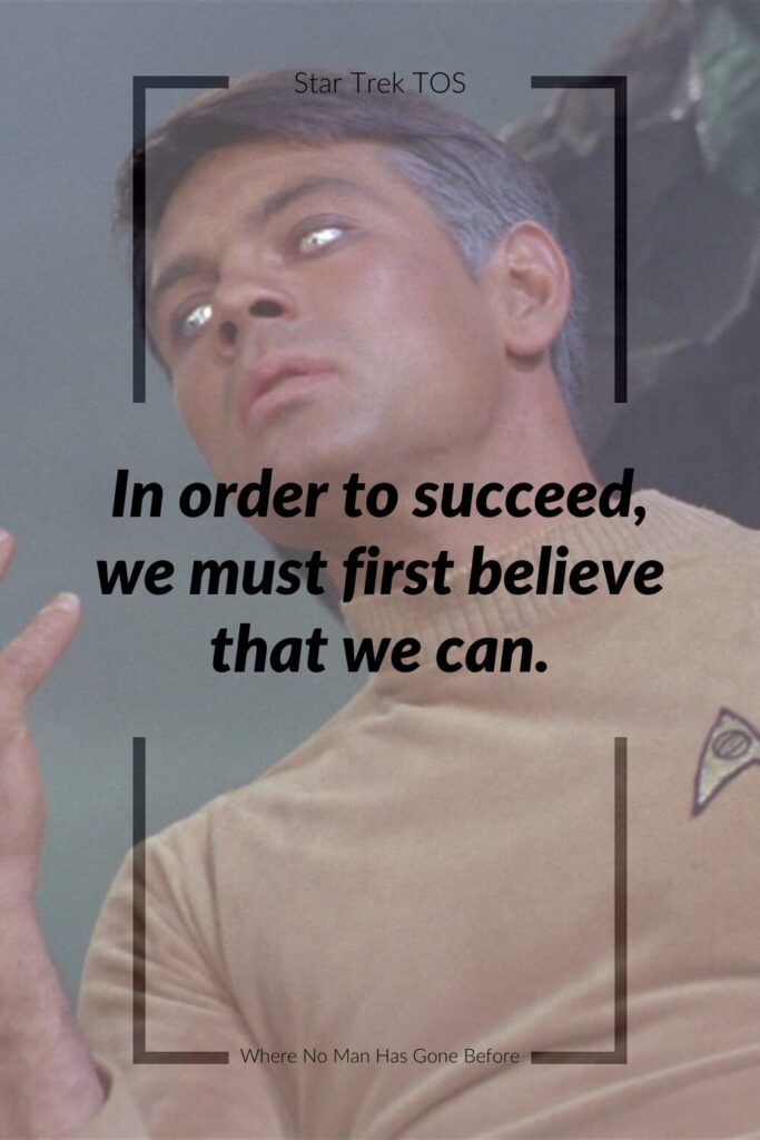 Pin: Star Trek TOS "Where No Man Has Gone Before"