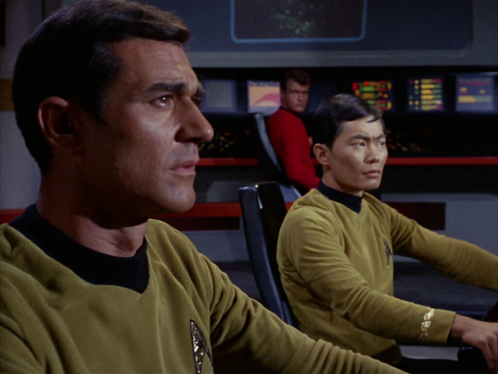 Stiles (left) and Sulu (right)